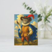 王の最初の刃 | マスケット帽の名誉 ポストカード (スタンド正面)