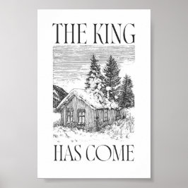 王の来たる時 ウォールアート キャビンスタイル クリスマス