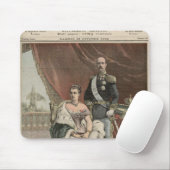 王の銀製の結婚記念日 マウスパッド (マウス)