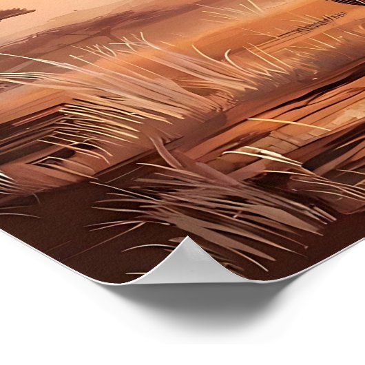 王の領域:部族の獅子宝芸術のポスター ポスター (角)