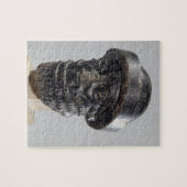 王の頭部、多分、Hammurabi Babyloの王 ジグソーパズル (横)