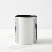 王の頭部、多分、Hammurabi Babyloの王 マグカップ (中央)