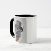 王の頭部、多分、Hammurabi Babyloの王 マグカップ (正面左)