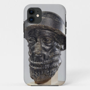 王の頭部、多分、Hammurabi Babyloの王 iPhone 11 ケース
