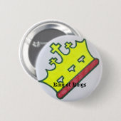 王のButton王 缶バッジ (正面&裏面)