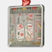 王のcartouche メタルオーナメント (左)