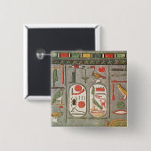 王のcartouche 缶バッジ (正面&裏面)