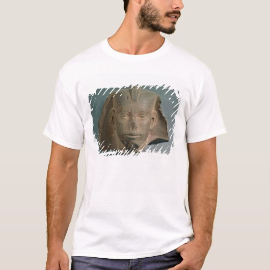 王のDjedefre頭部、Abu Roashからの、古い王国 Tシャツ (正面)