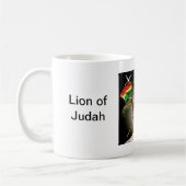 王のJudah王のマグライオン コーヒーマグカップ (左)