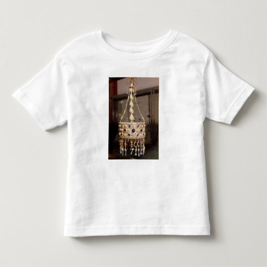 王のRecesvinth奉納の王冠 トドラーTシャツ (正面)