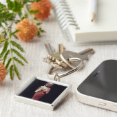 王のShabtiの姿 キーホルダー (側面)