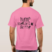 王のShirts娘 Tシャツ (裏面)