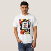 王はいらない  トランプ反対 民主主義Tシャツ Tシャツ (正面フル)