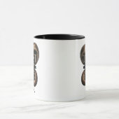 王はっきりしたスネークマグ「誰も信用しない」 マグカップ (中央)