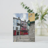 王はアイルランドのゴールウェイで高通りに向かう ポストカード (スタンド正面)