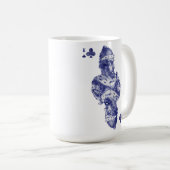 王はトランプの一組のスーツの一つである。 コーヒーマグカップ (正面右)