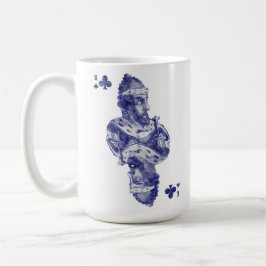 王はトランプの一組のスーツの一つである。 コーヒーマグカップ