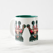 王は女王のスタッグにヴィクセンに ツートーンマグカップ (正面左)