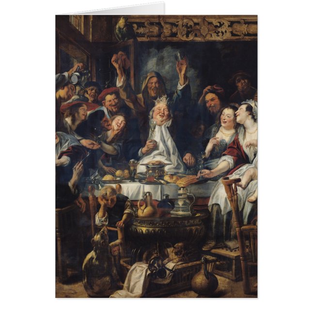 王は飲んでいます (正面)