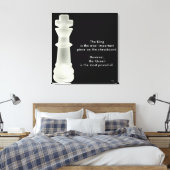 王は… キャンバスプリント (インサイチュ (寝室))