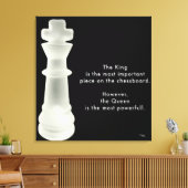 王は… キャンバスプリント (インサイチュ (リビング))