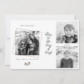 王への栄光コラージュ写真クリスマス (正面)