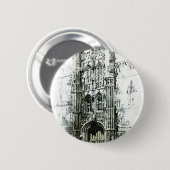 王へのCollege出入口 缶バッジ (正面&裏面)