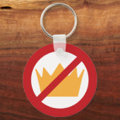 王よ！アンチトランプ キーホルダー (正面)