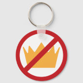 王よ！アンチトランプ キーホルダー (裏面)