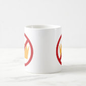 王よ!アンチトランプ コーヒーマグカップ (中央)