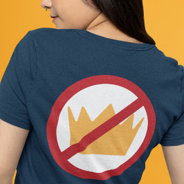 王よ！アンチトランプ トライブレンドＴシャツ