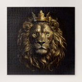 王よ!オズの臆病ではないライオン ジグソーパズル (縦)