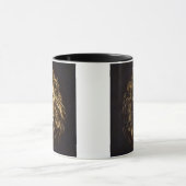 王よ！オズの臆病ではないライオン マグカップ (中央)