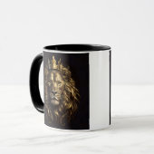 王よ！オズの臆病ではないライオン マグカップ (正面左)