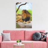 王よ！ キャンバスプリント (インサイチュ (リビング))