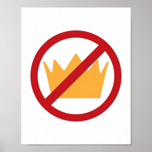 王よ!ヘビーホワイト ポスター (正面)