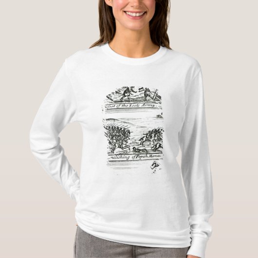 王をほめるヘンリー皇帝 Tシャツ (正面)