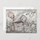 王を後を追って下さい ポストカード (正面/裏面)