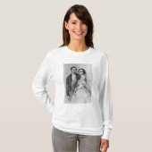 王エドワードおよび女王アレキサンドラ Tシャツ (正面フル)