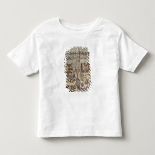 王エドワード六世の即位の行列 トドラーTシャツ