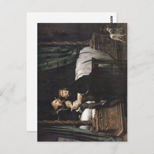 王エドワード5世とニューヨーク公は塔の中に ポストカード (正面/裏面)