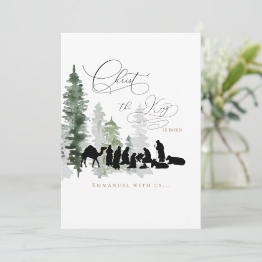 王キリストはクリスチャンの生まれ出生である (スタンド正面)