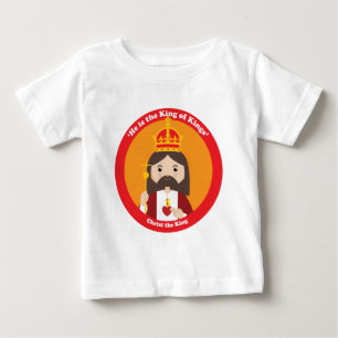 王キリスト ベビーTシャツ