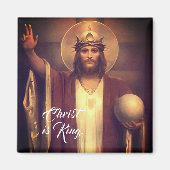 王キリスト マグネット (正面)