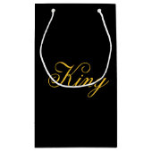 王ギフトバッグ スモールペーパーバッグ (裏面)