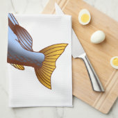 王サケ キッチンタオル (四つ折り)