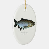 王サケ セラミックオーナメント (右)