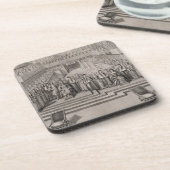 王ジェイムズ二世(1633-1701年)の即位およびこんにちは コースター (左側)