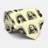 王ジョージ五世及びメリー女王のヴィグネットのタイ ネクタイ (ロール)