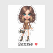 王スタイリッシュ妃 シール (シート)